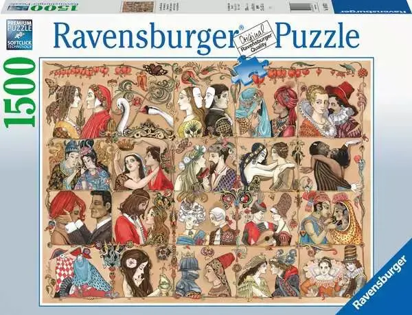 Ravensburger 1500Pc - Love Through The Ages 1