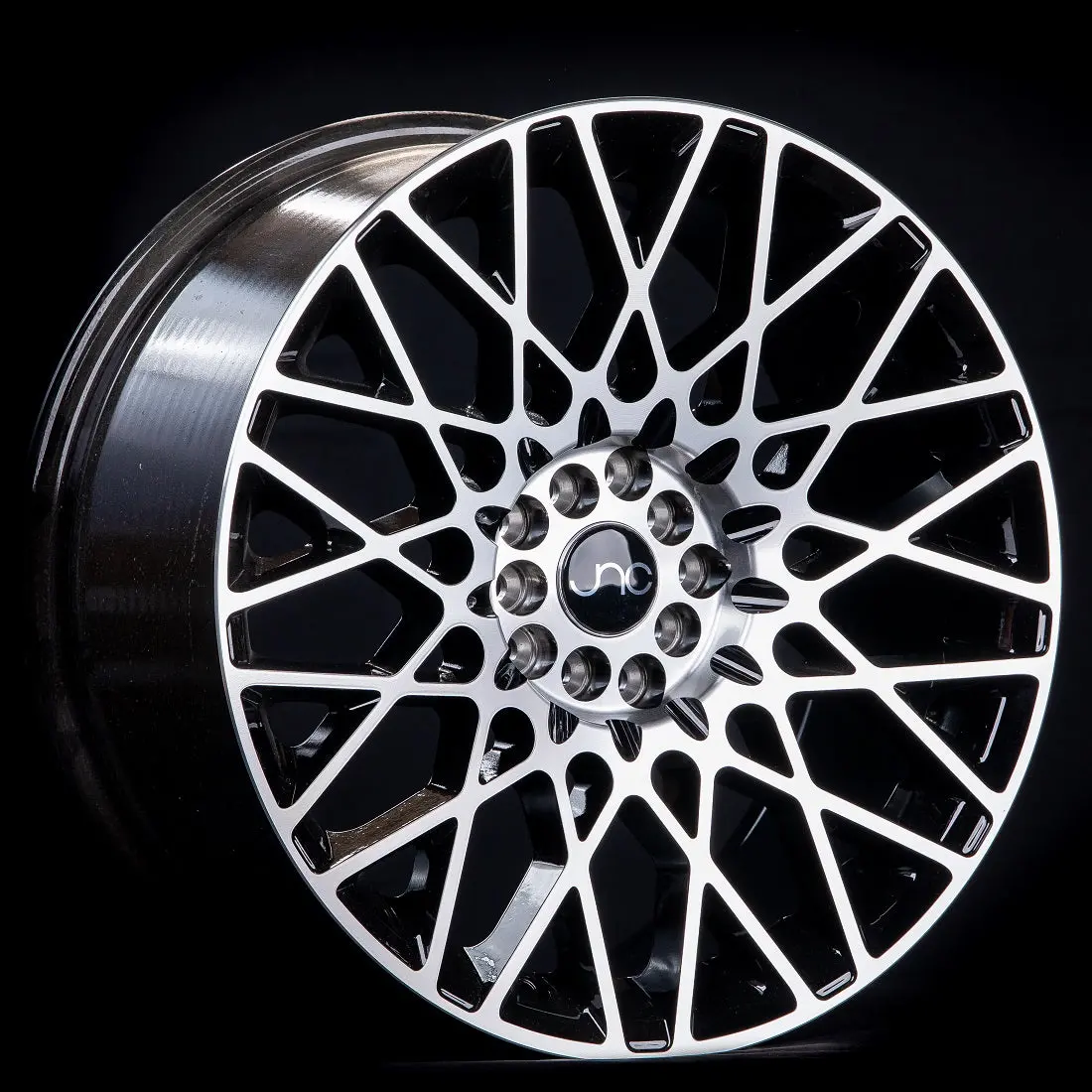 Jnc039 Black Machined Face 1