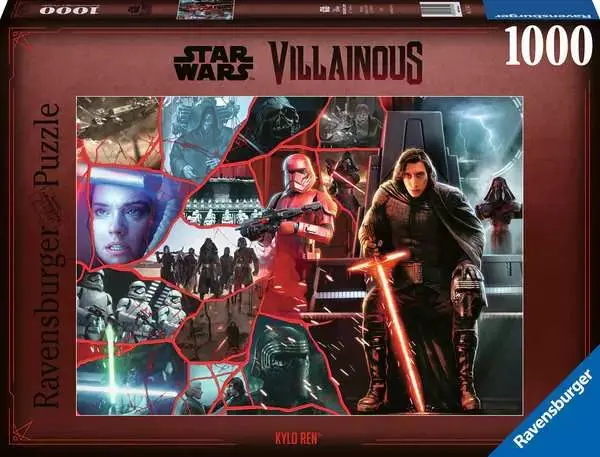 Ravensburger 1000Pc - Star Wars Villainous: Kylo Ren 1