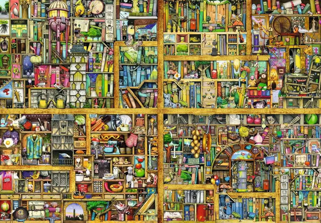 Ravensburger 18000Pc - Magical Bookcase 2