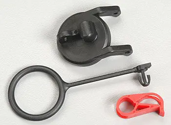 Traxxas Nitro 5367 Pull Ring Fuel Tank Cap/Engine Shut Off Clamp Revo 1