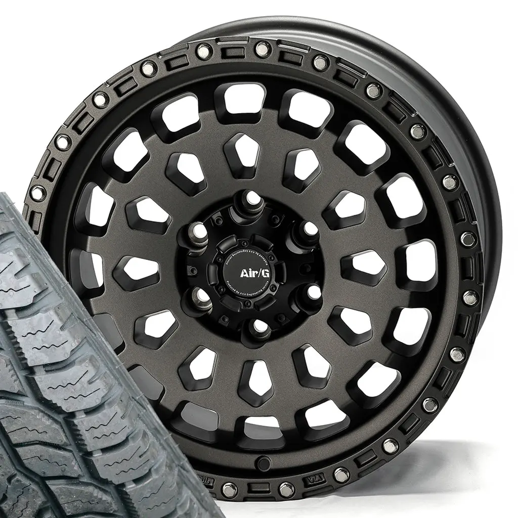 Air/G Vulcan 18" Wheel & Tyre Package For Toyota Land Cruiser Prado 250 (2024+) 1