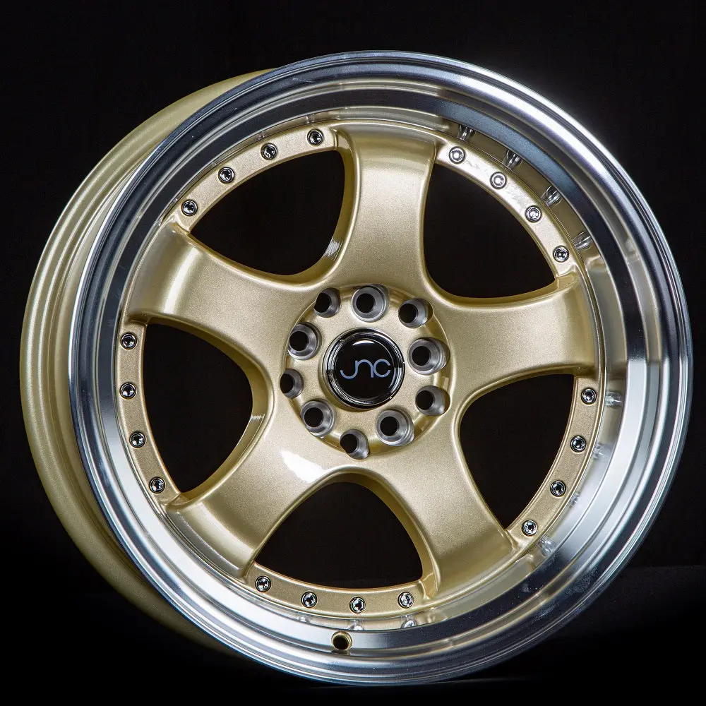 Jnc017 Gold Machined Lip 2