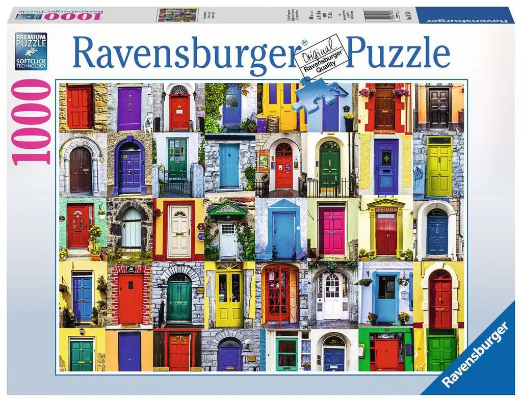 Ravensburger 1000Pc - Doors Of The World 1