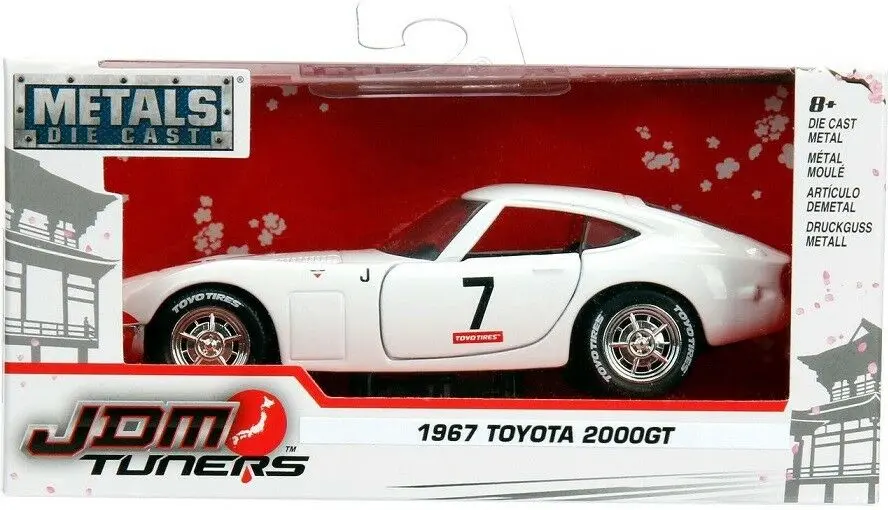 Jada 1/32 Jdm Tuners Toyota 2000 Gt Hardtop Red Stripe 1