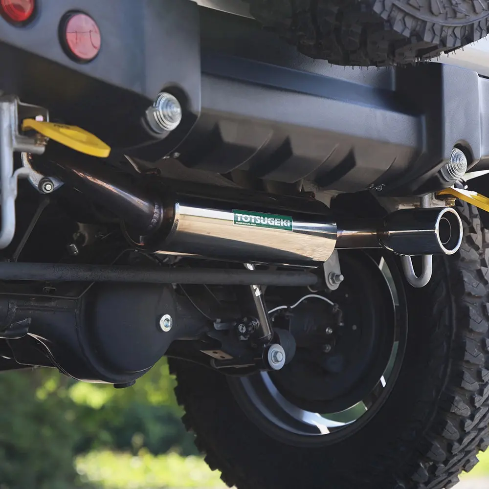 Apio Shizuka Gozen Exhaust System For Suzuki Jimny Jb74 2
