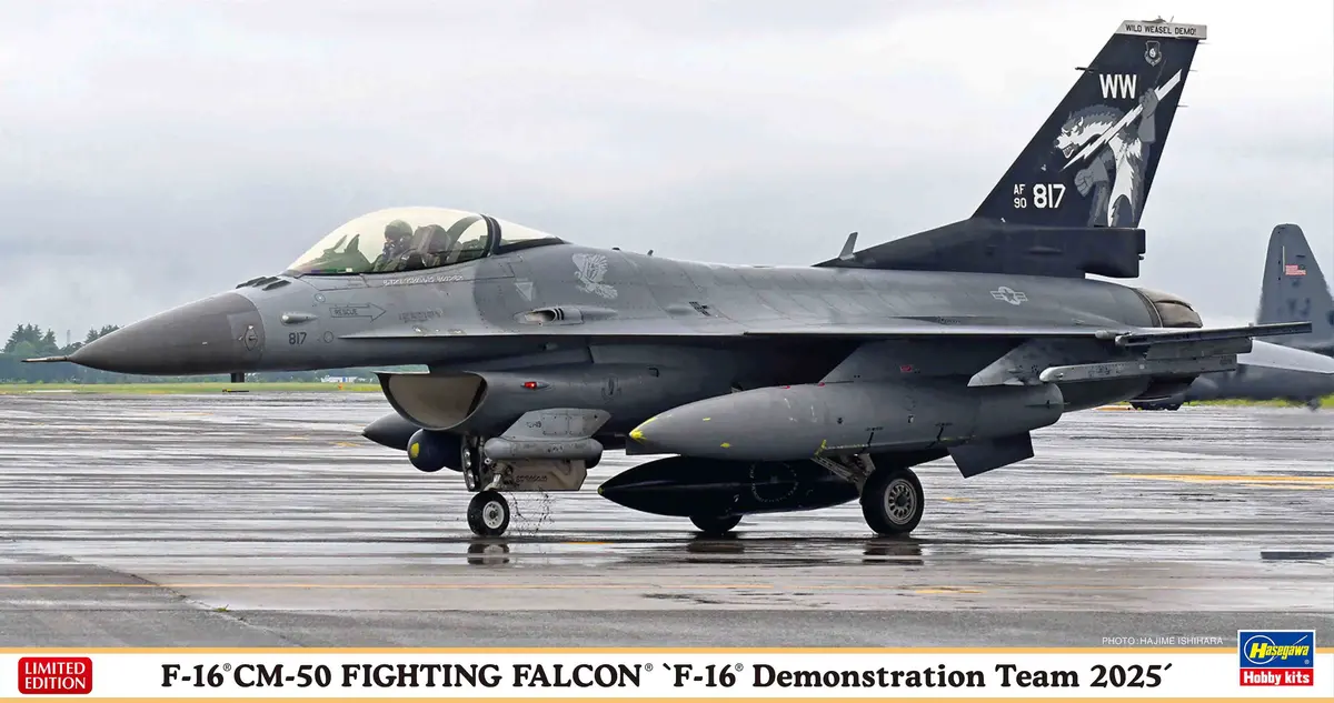 Hasegawa 1/48 F-16Cm-50 Fighting Falcon "F-16 Demonstration Team 2025" 1
