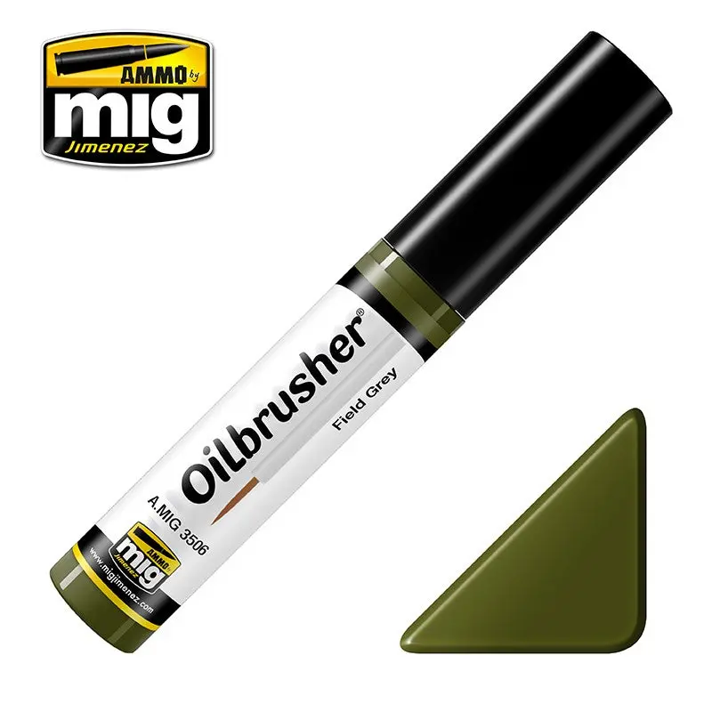 Ammo Mig Oilbrusher - Field Green 1
