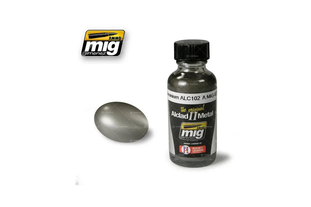 Ammo Mig Duraluminium Alclad Metallic Paint Alc102, 30Ml 1