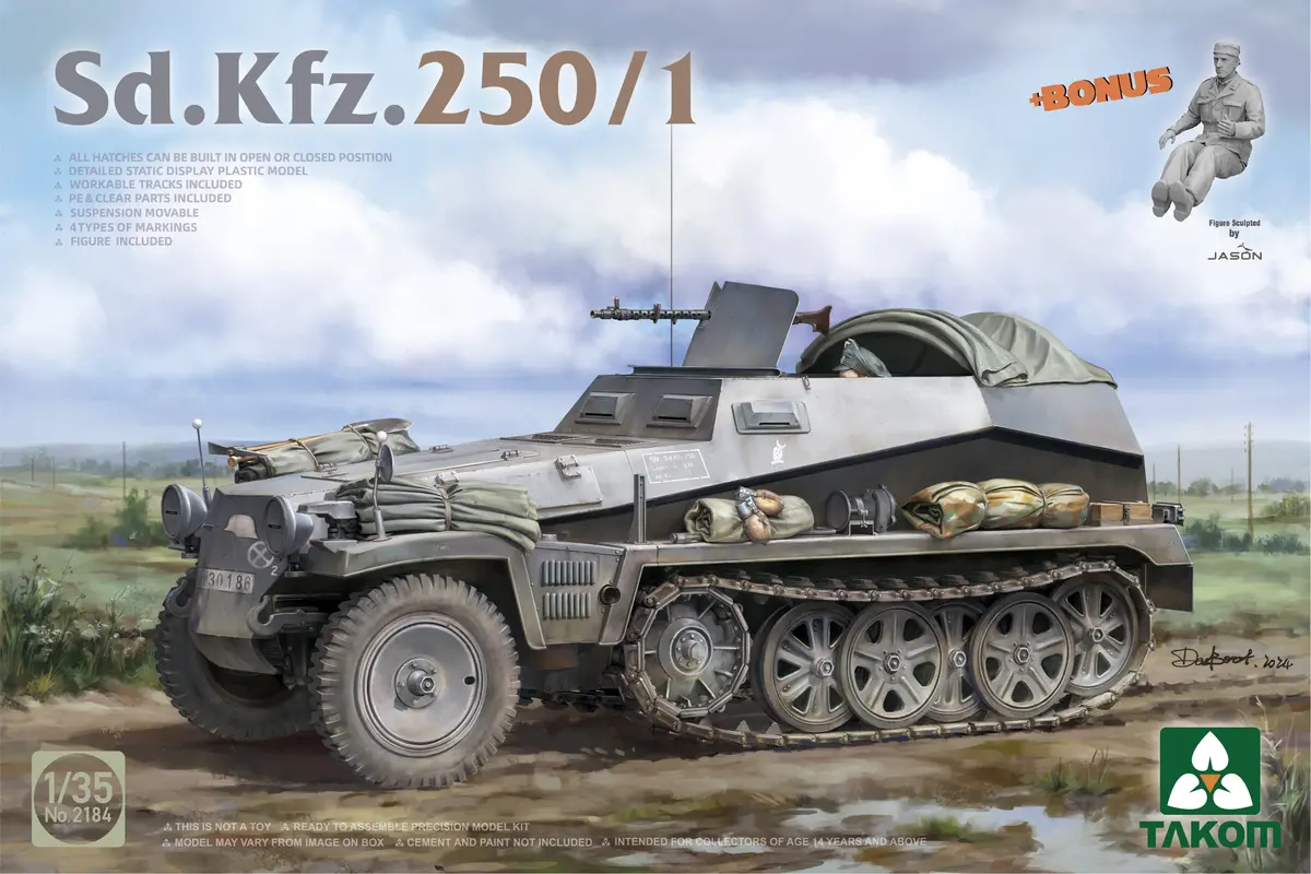 Takom 1/35 Sd.Kfz.250/1 1