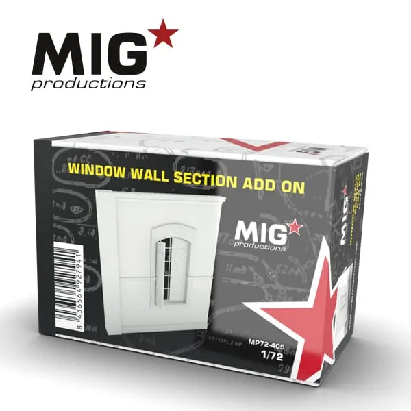 Mig 1/72 Window Wall Section Add On 1