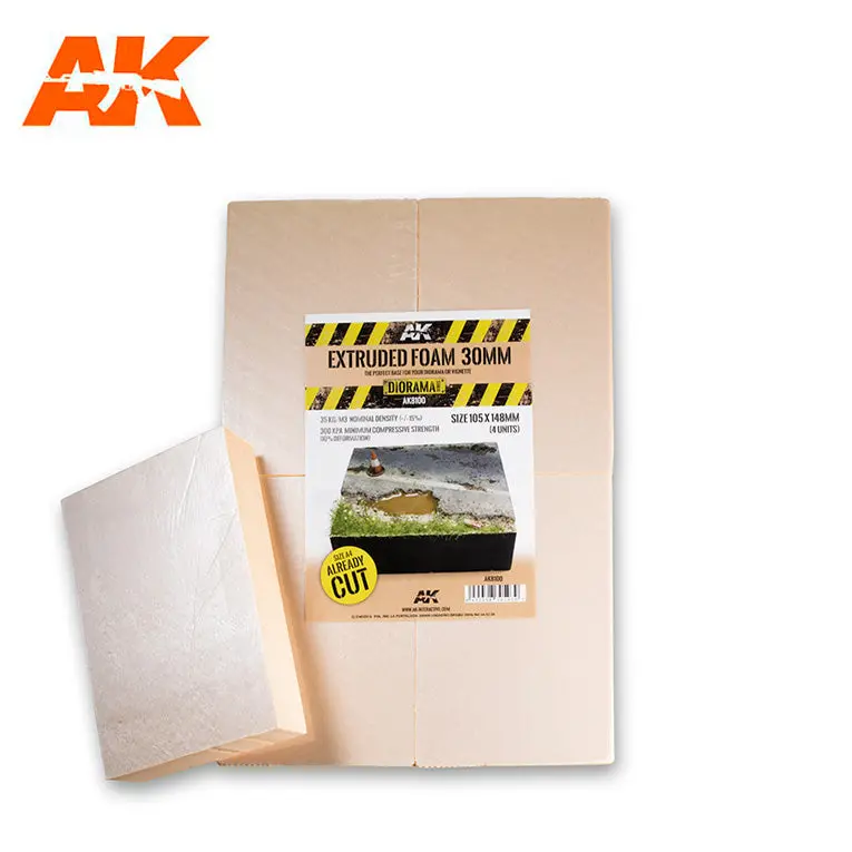 Ak Interactive Extruded Foam 30Mm A4 Size Already Cut 1