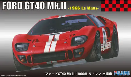 Fujimi 1/24 Rs-51 Ford Gt40 Mk.Ii 1966 Le Mans 1