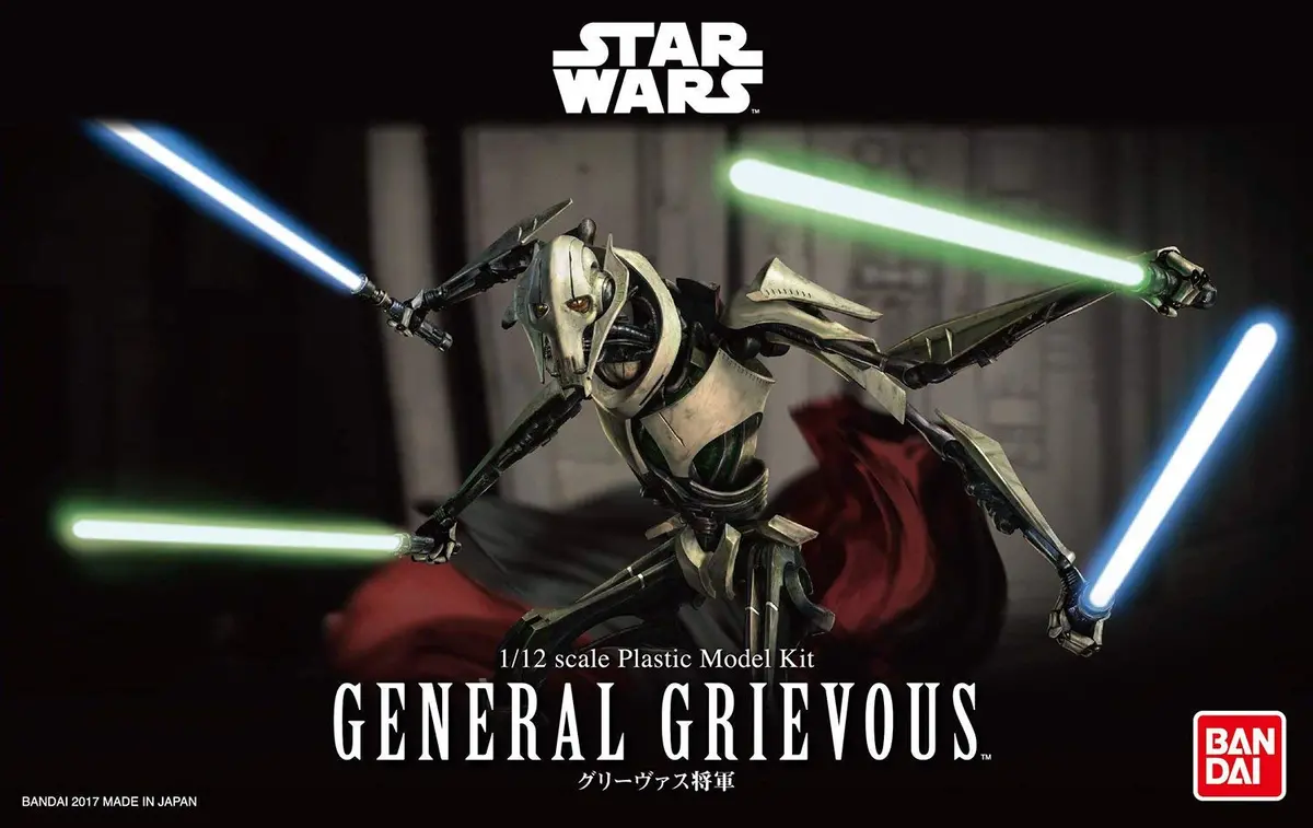 Bandai Star Wars Character Line 1/12 General Grievous 'Star Wars' 1