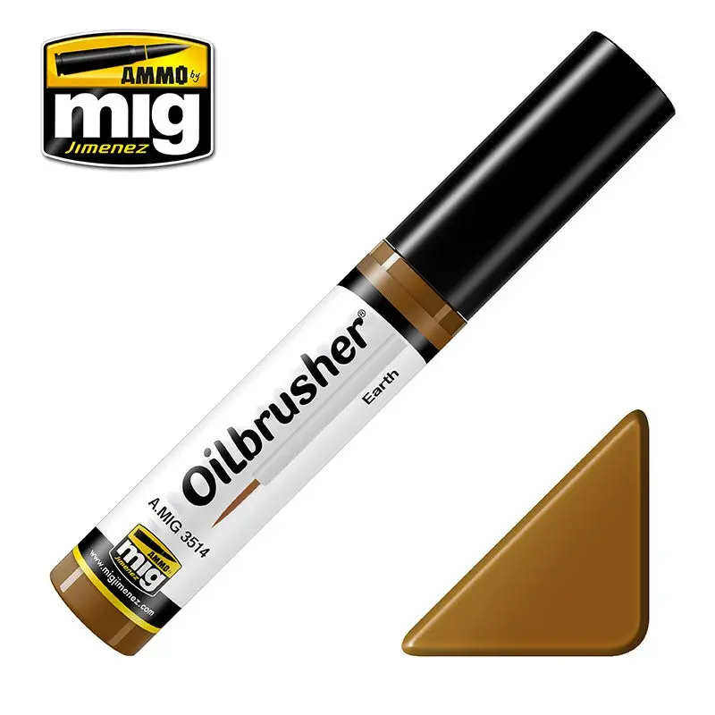 Ammo Mig Oilbrusher - Earth 1