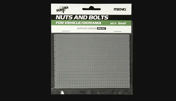 Meng 1/35 Nuts And Bolts Set B (Small) For Vehicles And Dioramas 1