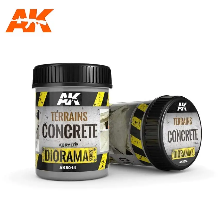 Ak Interactive Terrains Concrete - 250Ml (Acrylic) 1