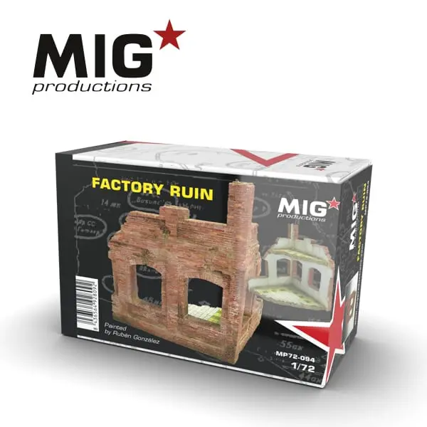 Mig 1/72 Factory Ruin 1