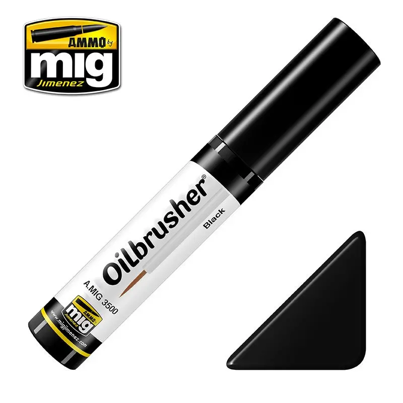 Ammo Mig Oilbrusher - Black 1