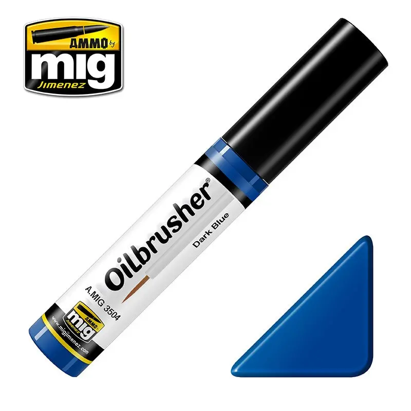 Ammo Mig Oilbrusher - Dark Blue 1