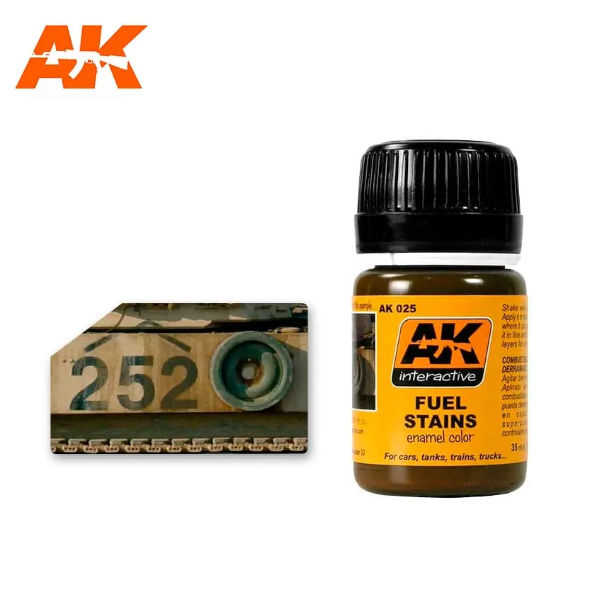 Ak Interactive Fuel Stains 1