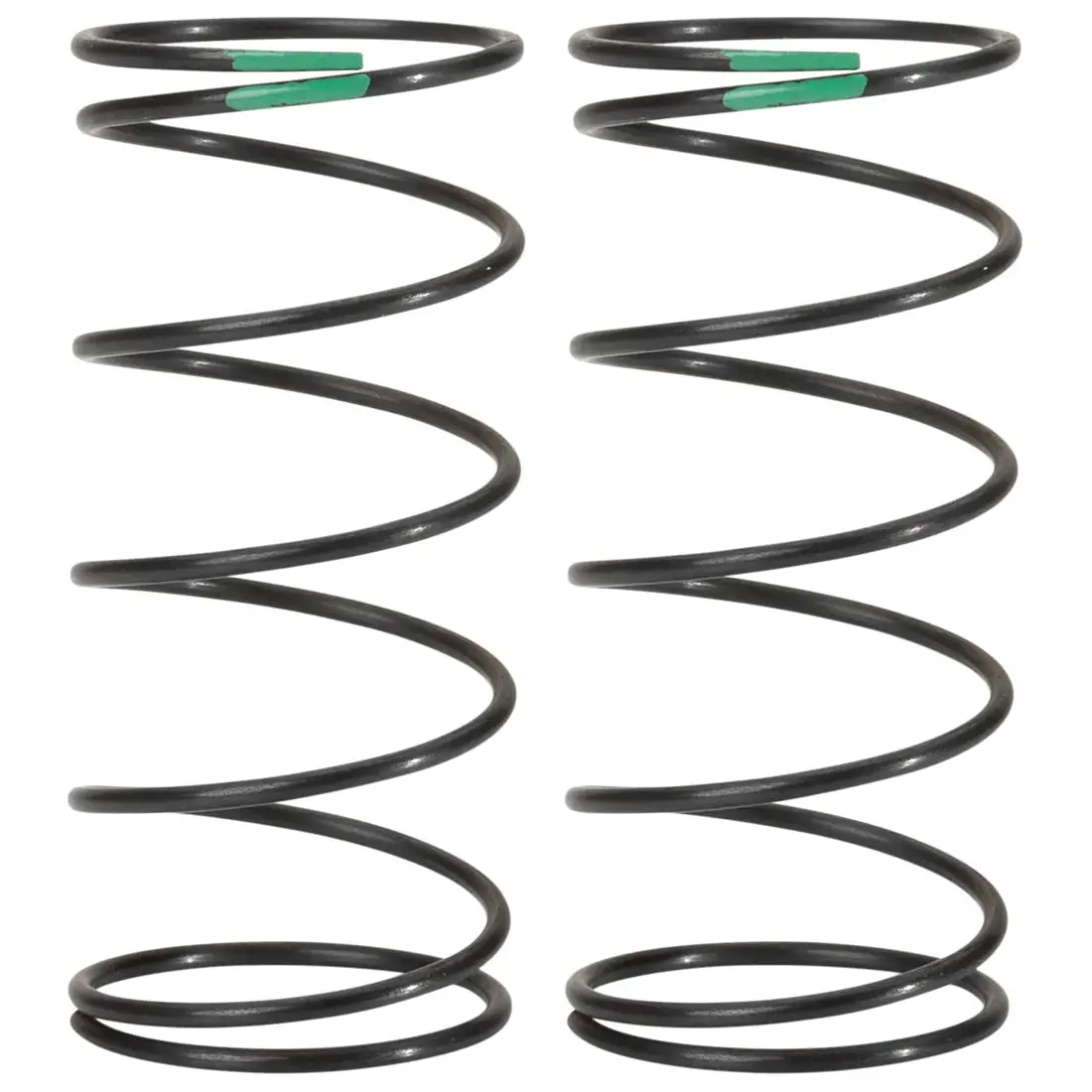 X-Gear 13Mm Buggy Front Springs, 2X Hard / Green (6.25T) 1