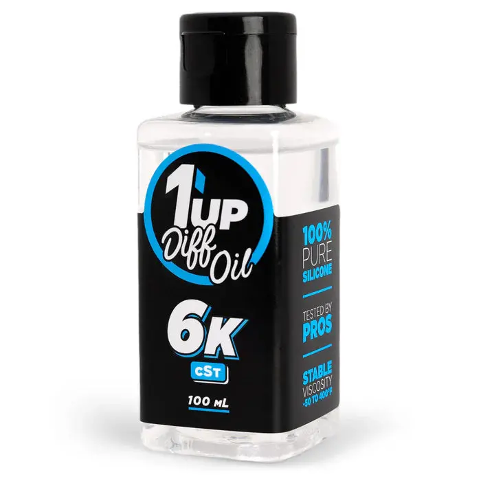 Pure Silicone Diff Oil, 100Ml, 6K Cst 1