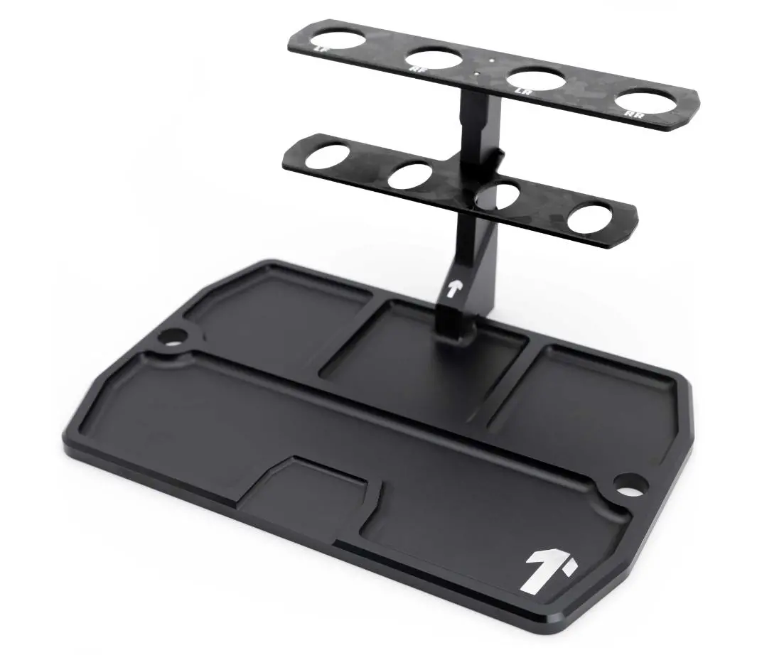 Aluminum Pro Pit Tray W/ Off-Road & On-Road Shock Stands 1