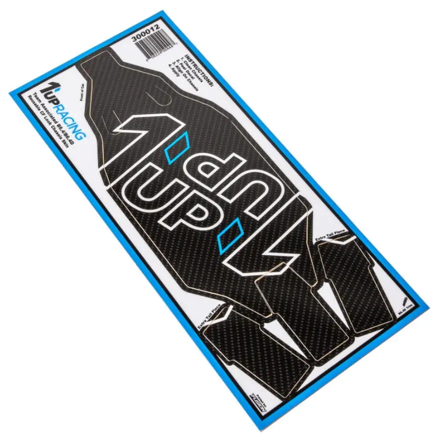 Reusable Cf Look Chassis Skin, Associated B6.4/B6.4D 1