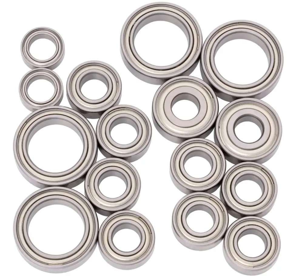 Cv2 Pro Ball Bearing Set, Ceramic / Chrome, Associated B7 1