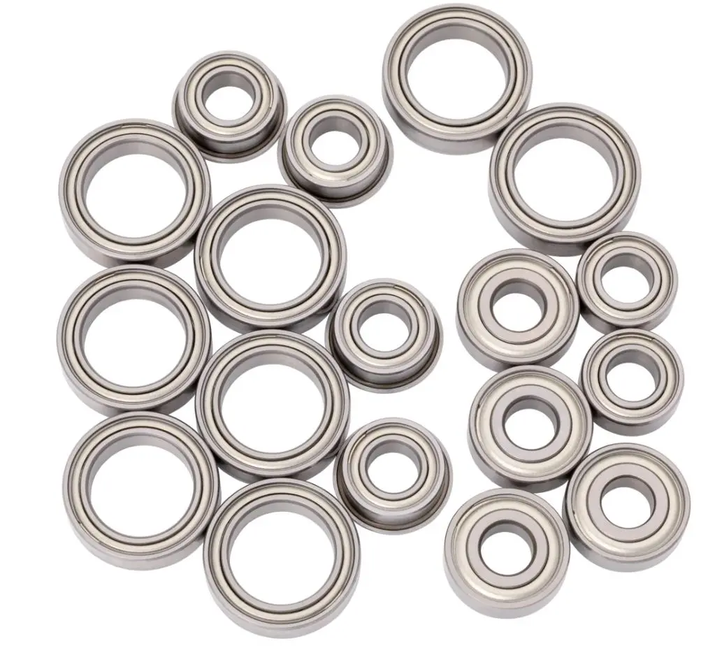 Cv2 Pro Ball Bearing Set, Ceramic / Chrome, Xray Xb4'25 1