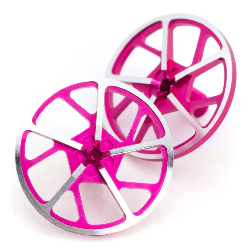 Tenfold Super Light Aluminum Wing Screws (2), Pink 1