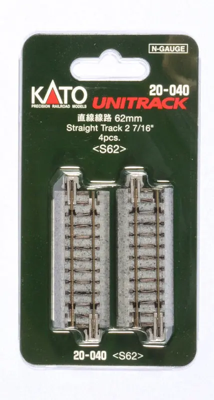 Kato N 62Mm 2-7/16" Straight (4) 20-040 1