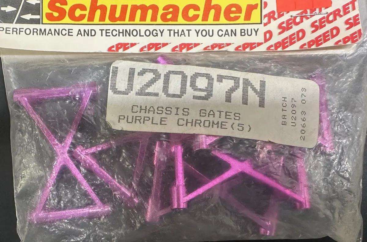 U2097n Schumacher Chassis Gates Purple Chrome 1