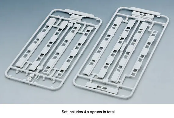 Kato 23-163 Platform Edge Barrier With Doors (For 6 Cars X2) (N Scale) 1