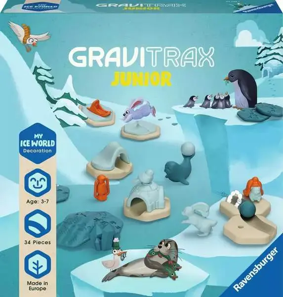 Gravitrax Junior Expansion Ice - Marble Run For Kids 1