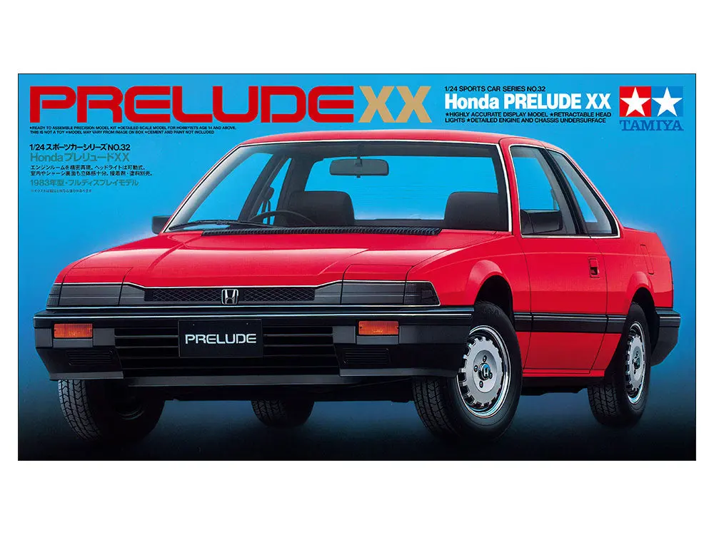 Tamiya 1/24 Honda Prelude Xx 1
