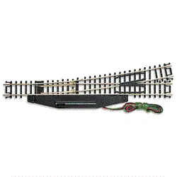 Atlas 2704 N Code 80 #6 Remote Left-Hand Turnout 1