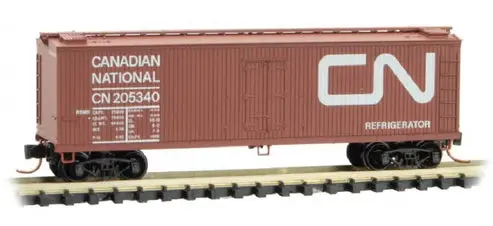 04700160  Micro-Trains N Canadian National 40' Wood Reefer #205340 1