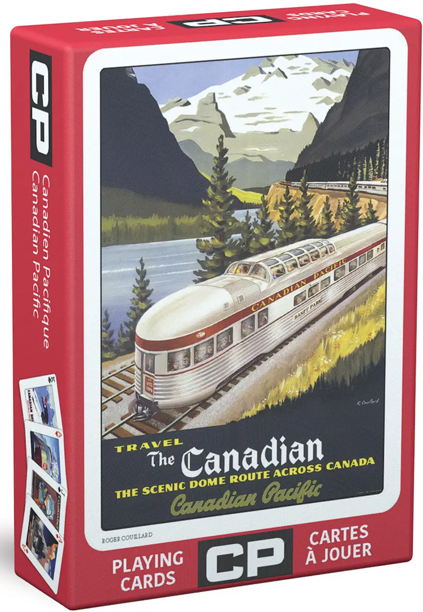 Eurographics Canadian Pacific Playing Cards 1