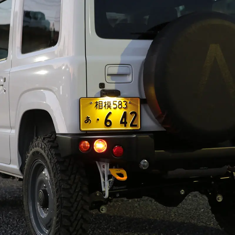 Apio Rear Licence Plate Relocation Kit For Suzuki Jimny (2018+) 1