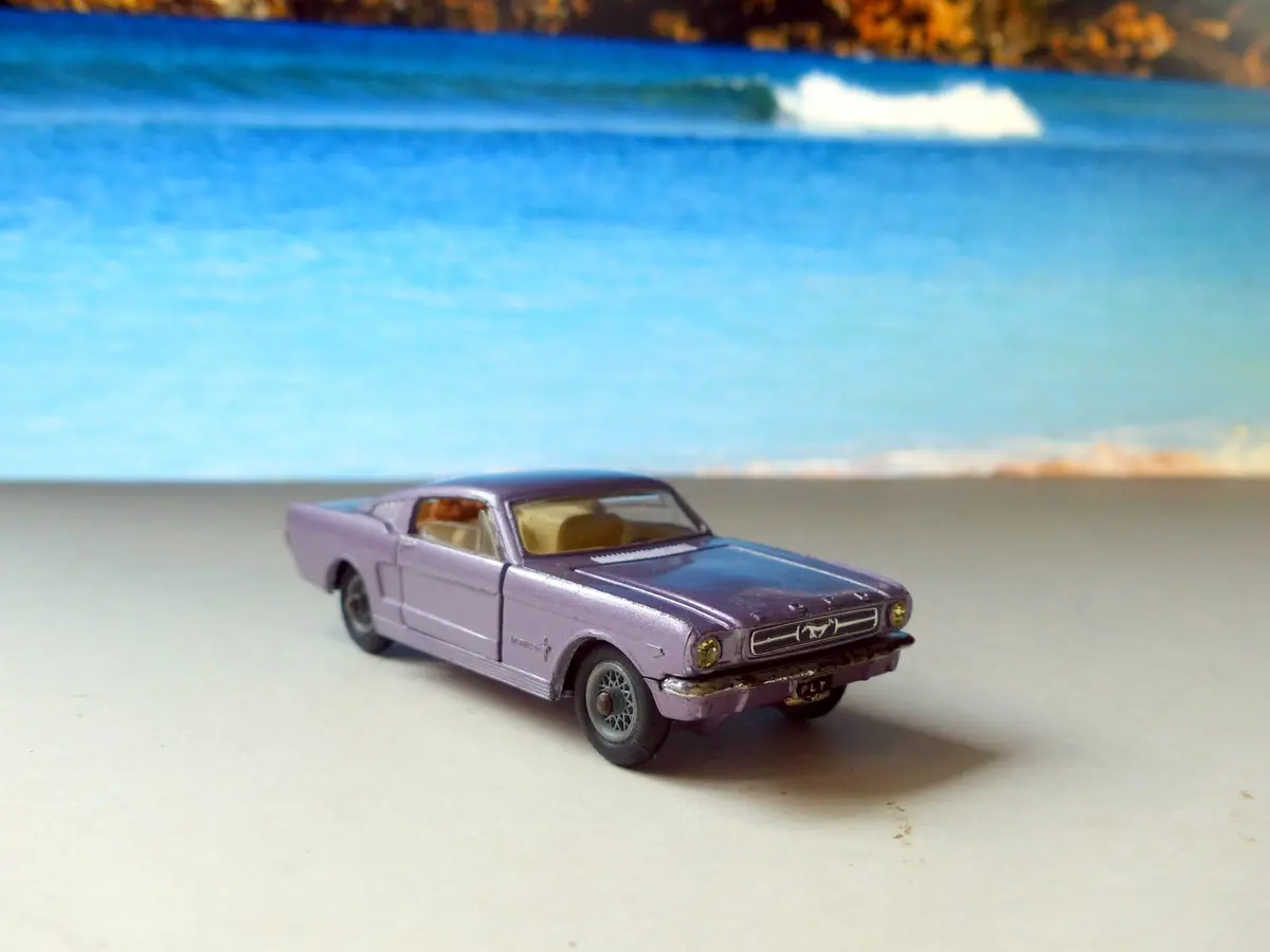 320 Ford Mustang 2+2 Fastback In Lilac Metallic With Original Box 1