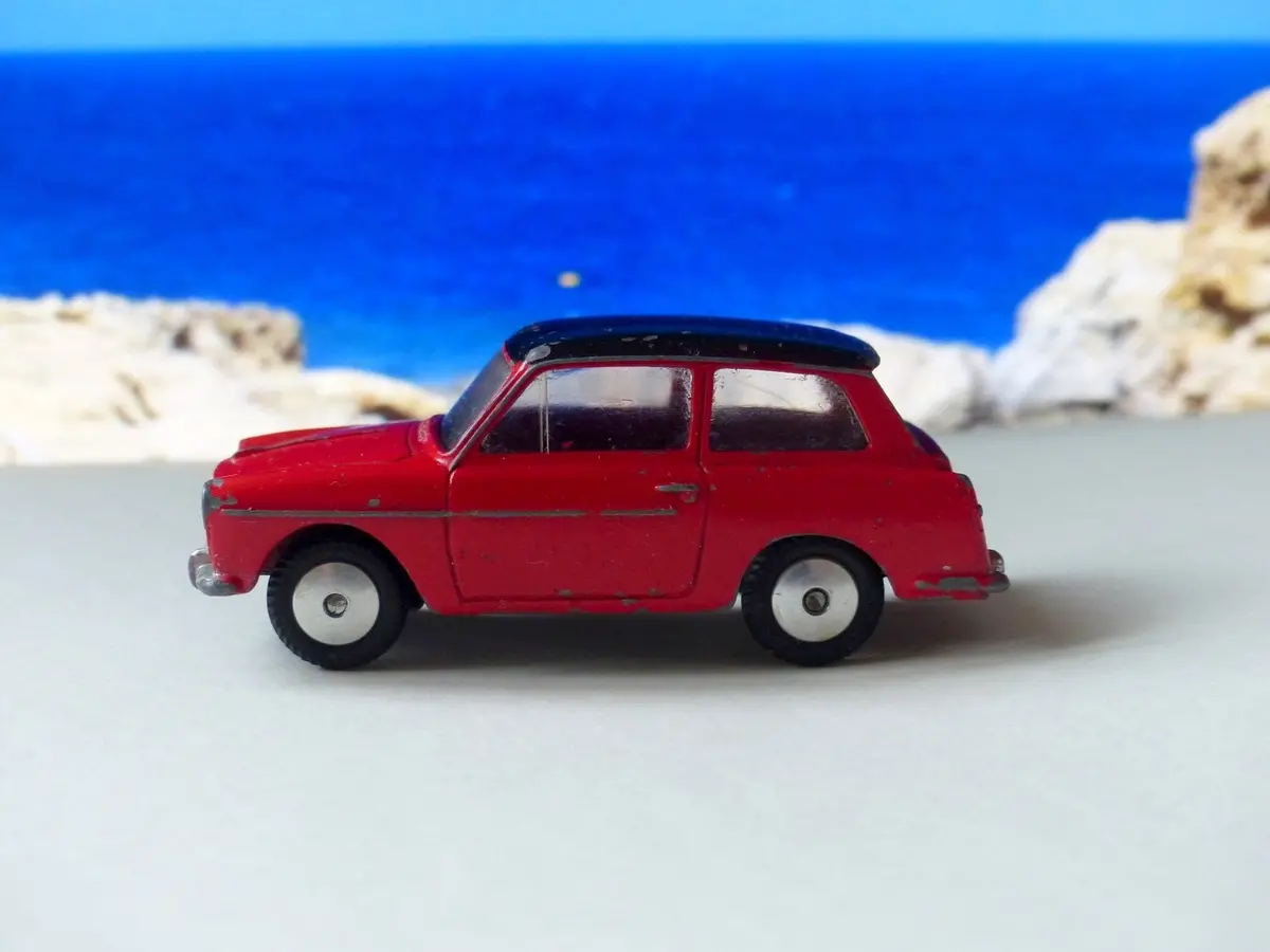 216 Austin A40 In Red And Black 1