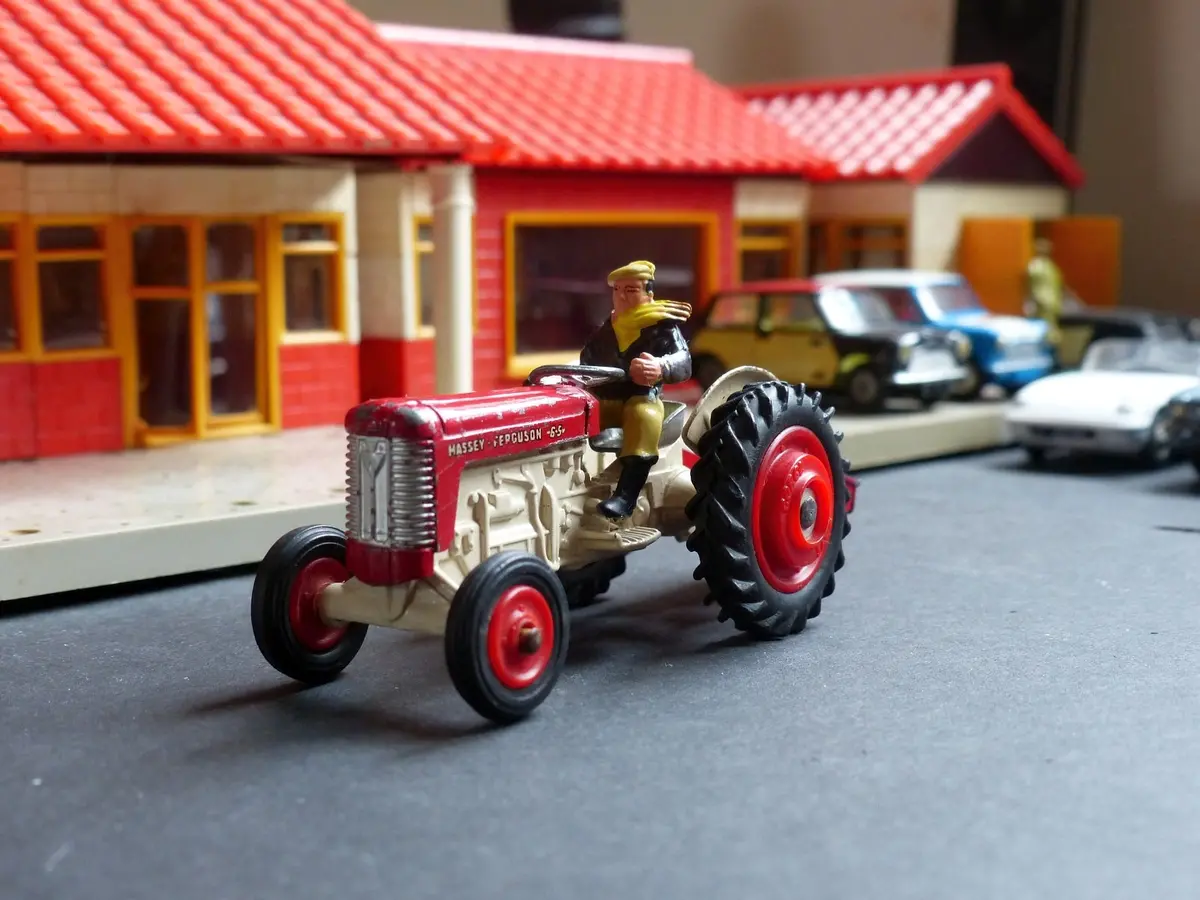 50 Massey Ferguson 65 Tractor With Skip And Churns 1