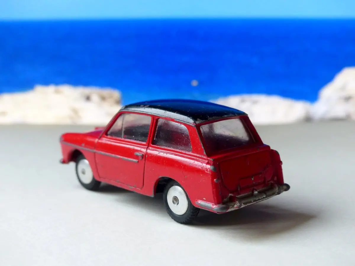 216 Austin A40 In Red And Black 2