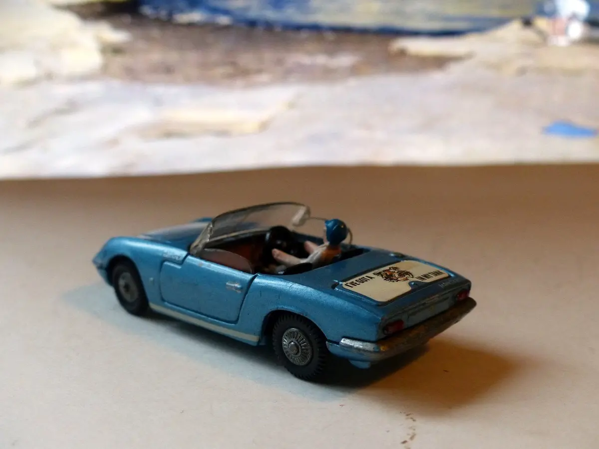318 Lotus Elan S2 In Silver-Blue With Cast Wheels 1