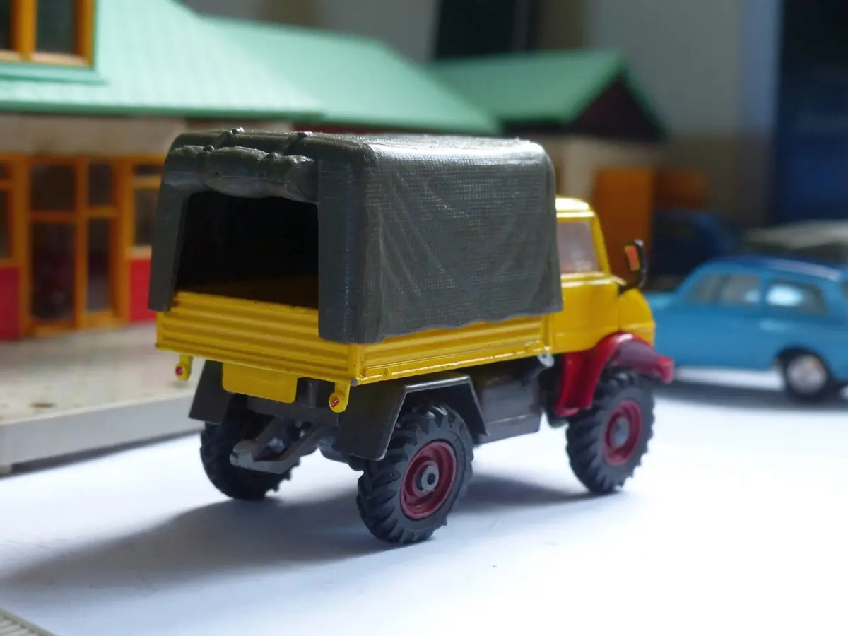 406 Unimog Truck With Original Box 1