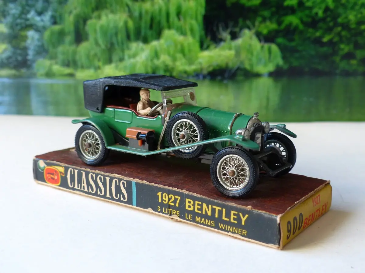 900 Bentley 1927 3 Litre Le Mans With First Edition Box 1