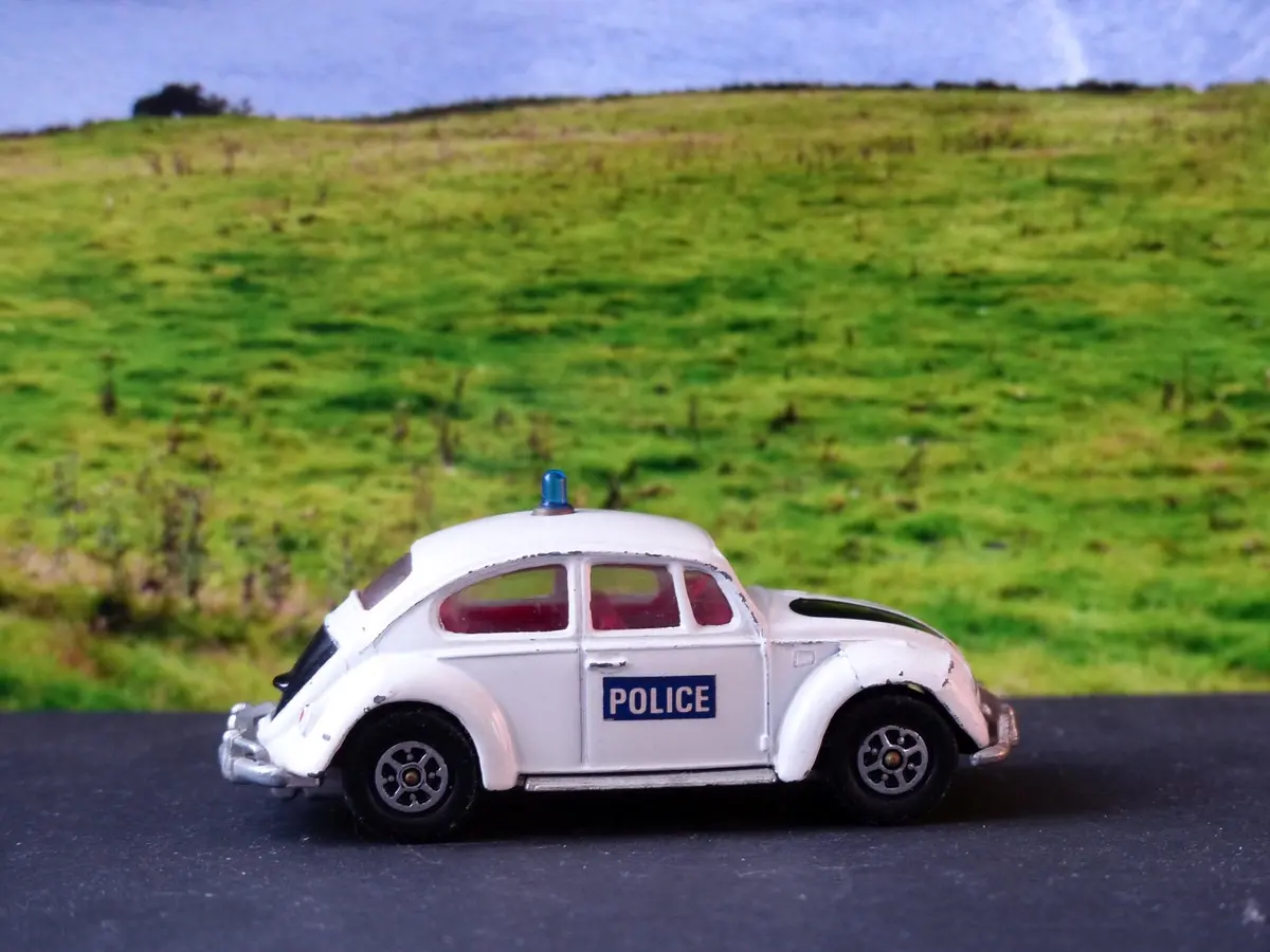 373 Vw 1200 Police Car 1