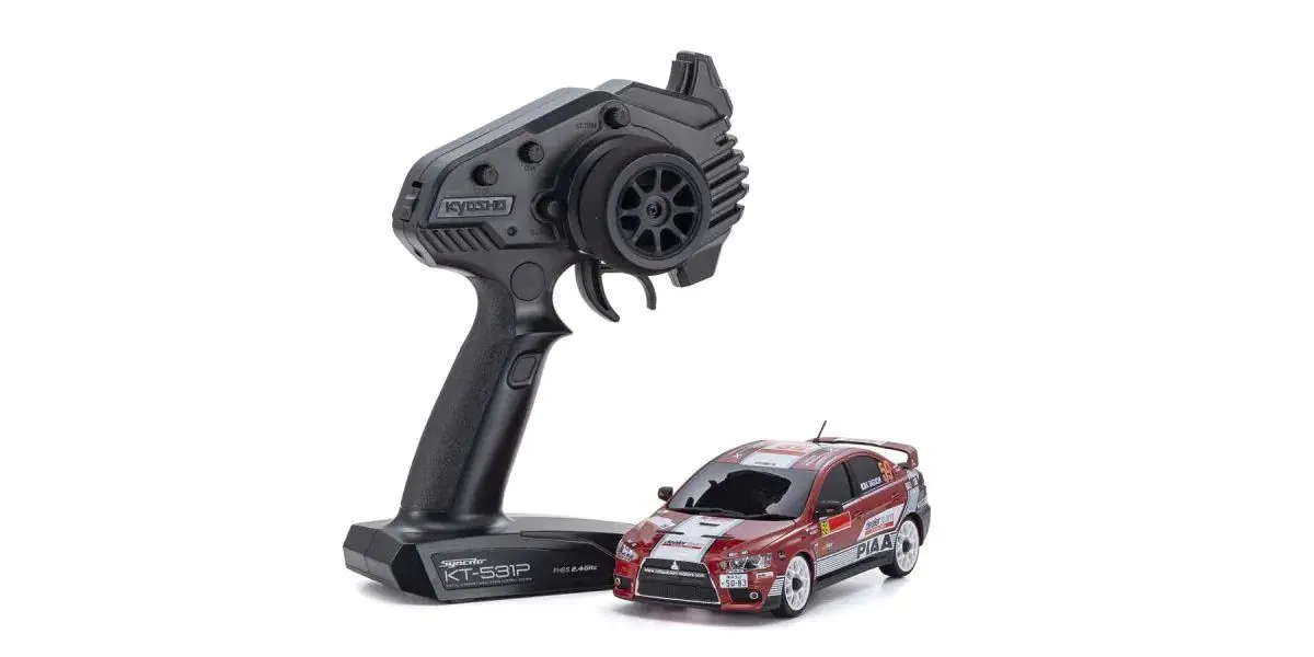 Kyosho 32632M - Mini-Z Awd Mitsubishi Lancer Evolution X Mitsubishi Motors Dealer Team Pwrc2008 1